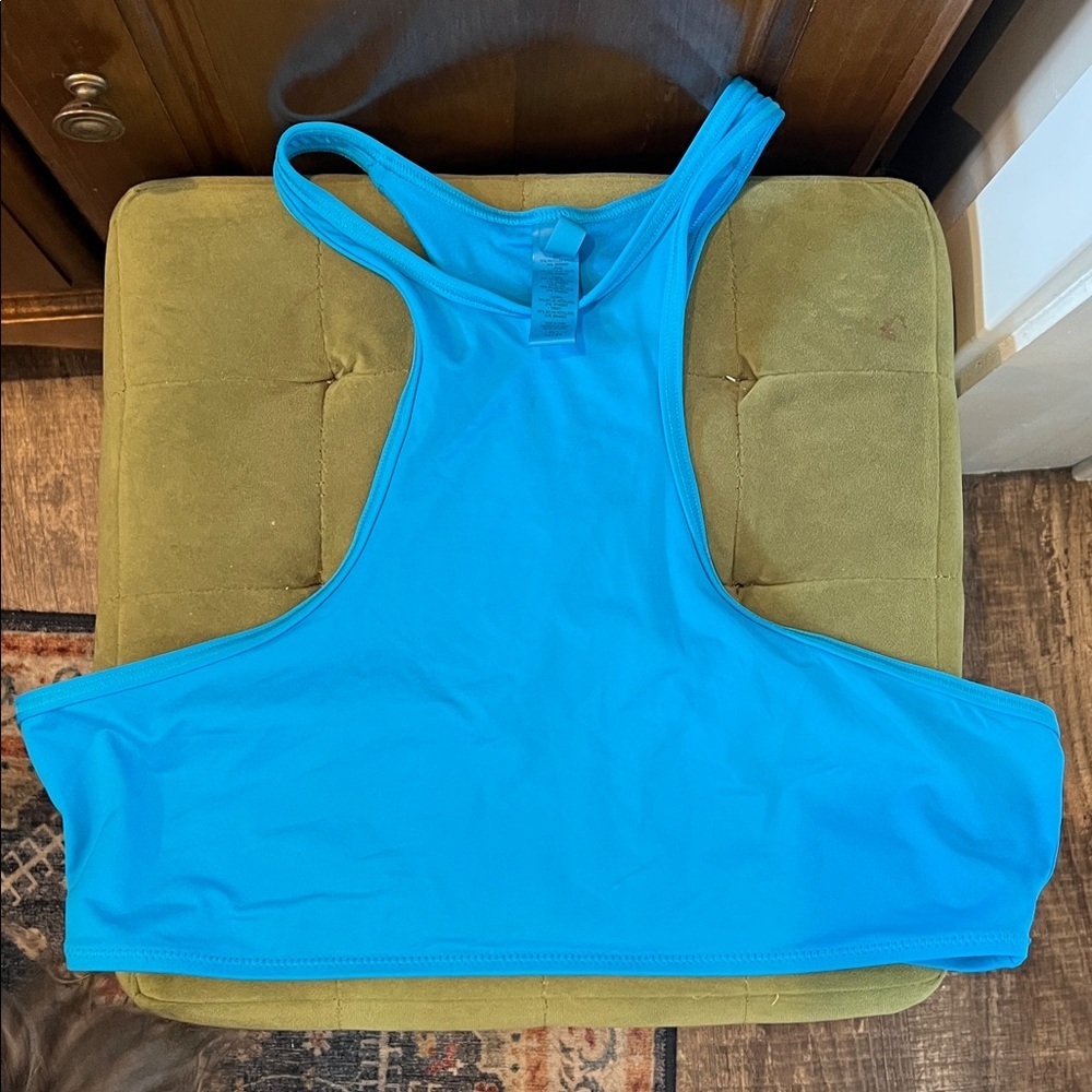 Skims Blue Swim Top